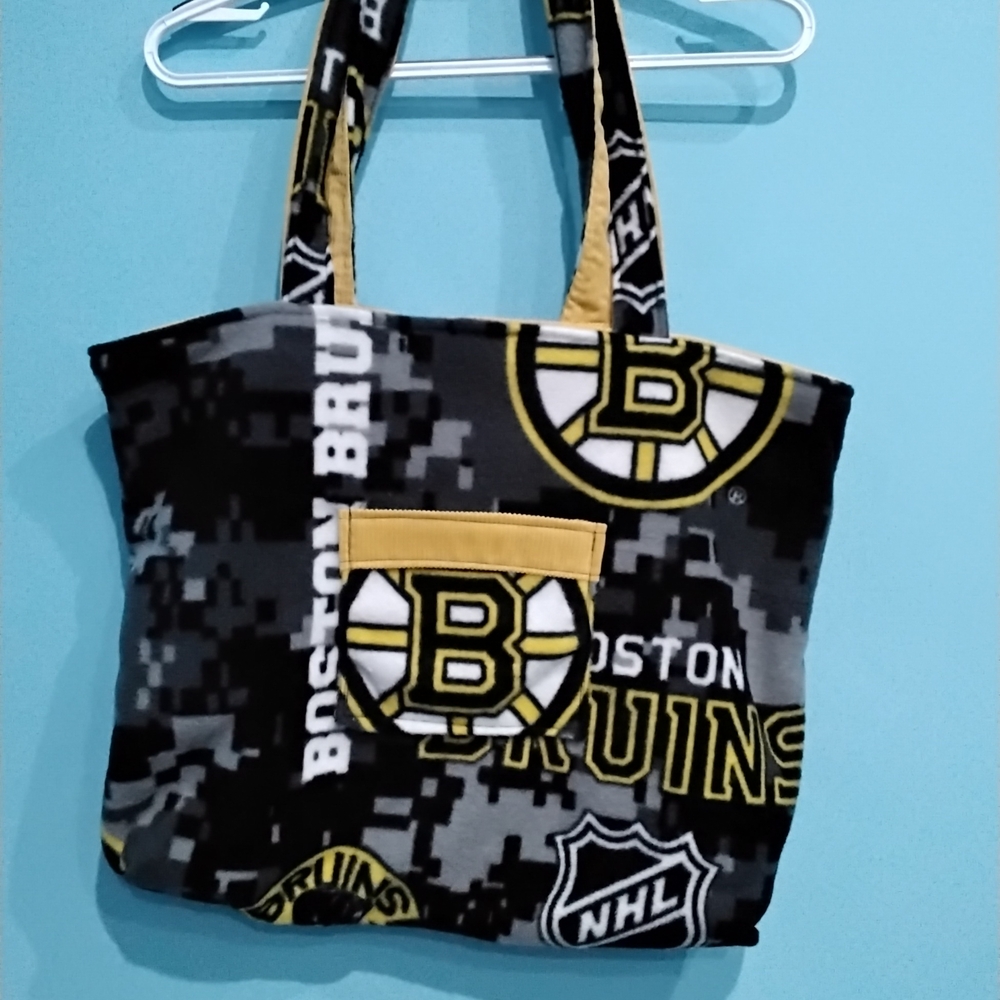 Boston Bruins Digital Design Tote Bag